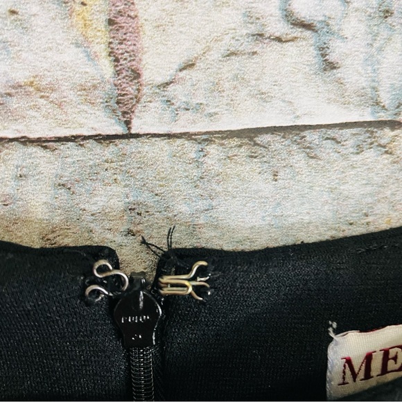 Merona black and cream silhouette dress - Picture 5 of 7